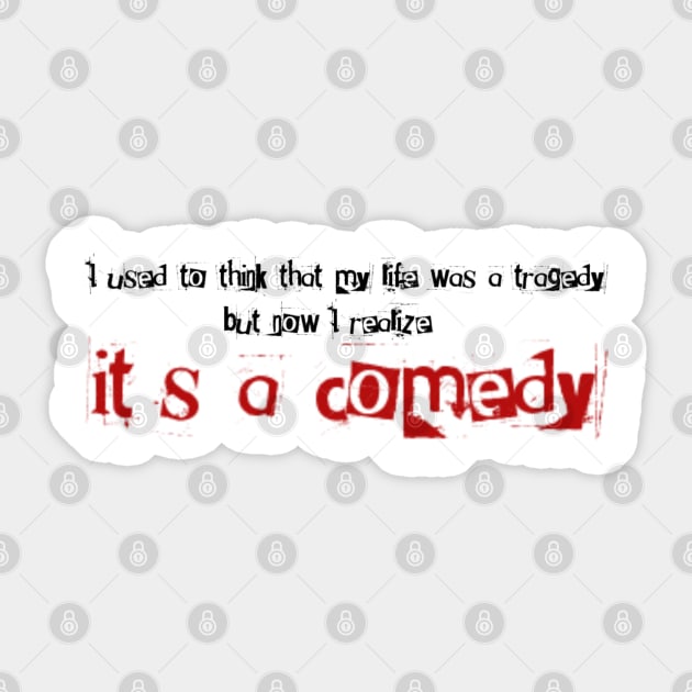 It’s a comedy Sticker by ImSomethingElse